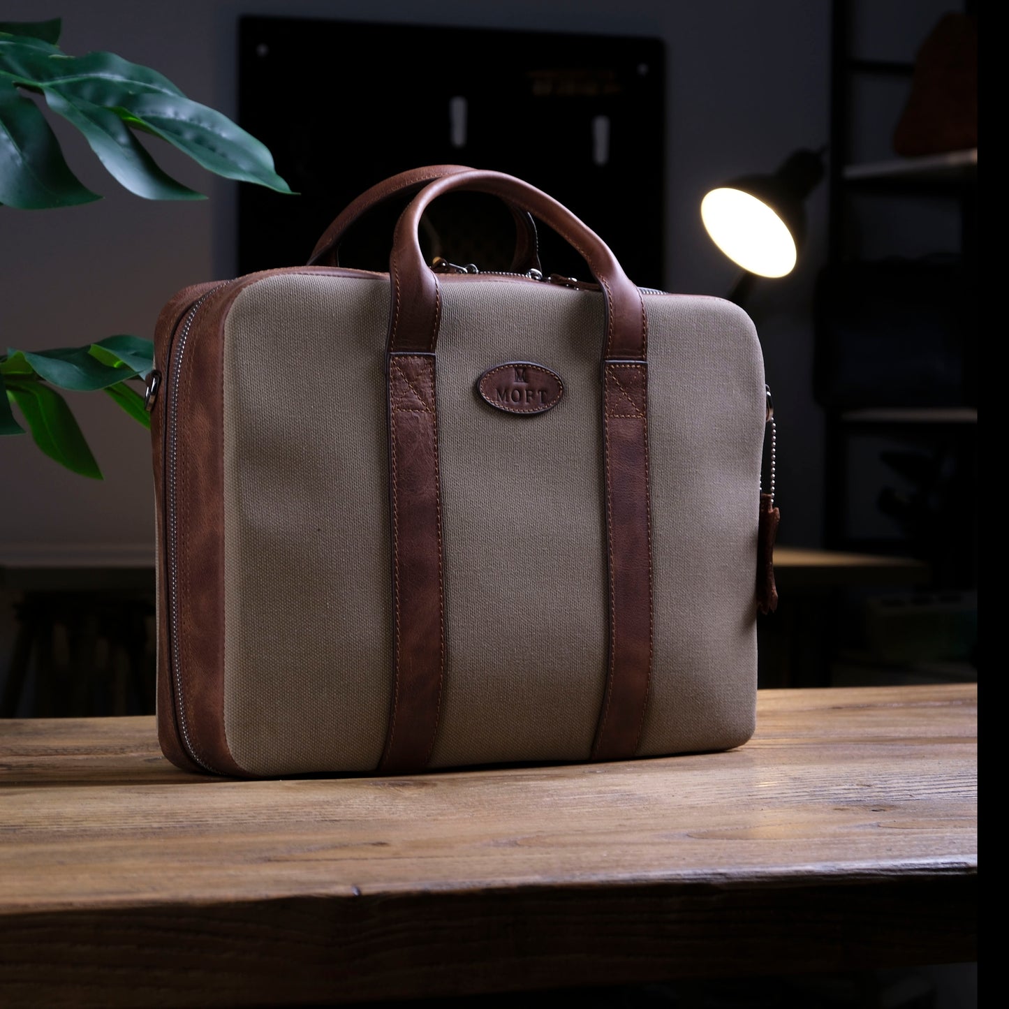 Hakiki Deri Prime Organizer Laptop Çantası