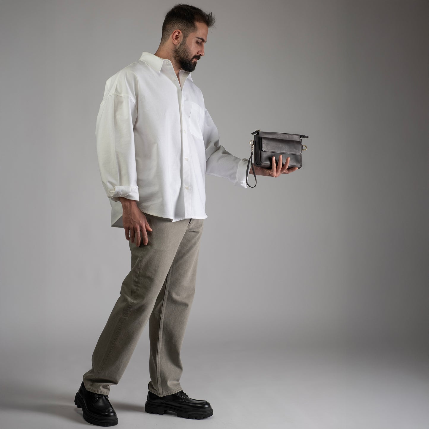 Duo El ve Omuz Askılı Çanta