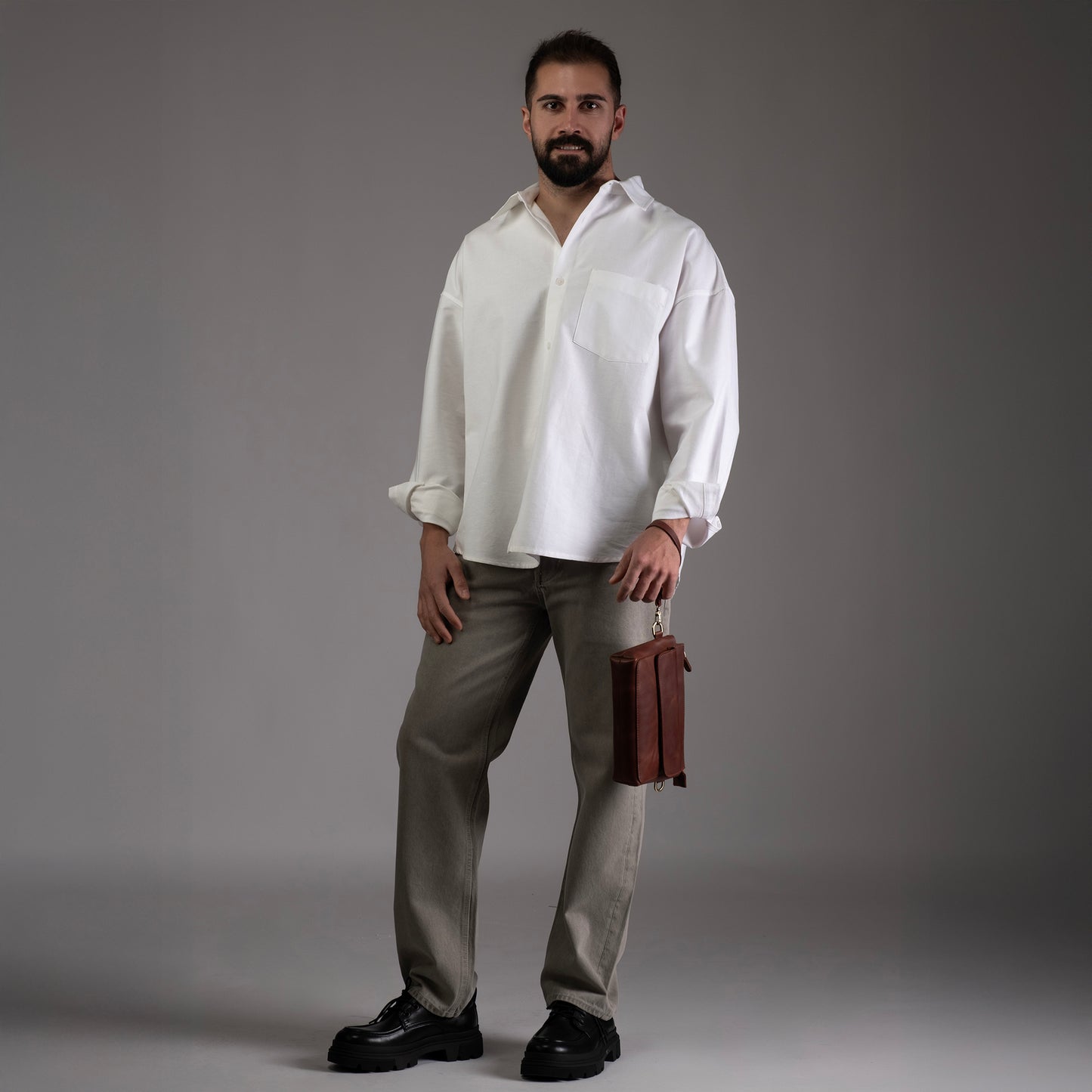 Duo El ve Omuz Askılı Çanta