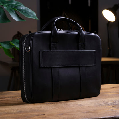 Hakiki Deri Prime Organizer Laptop Çantası