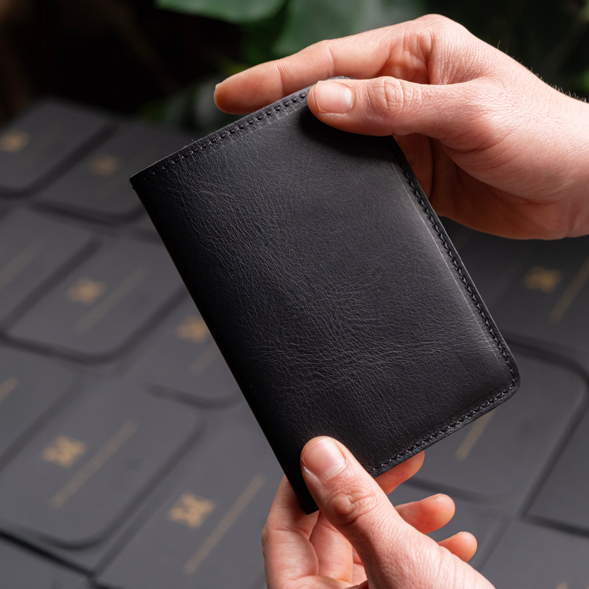 Deri Pasaport Kılıfı