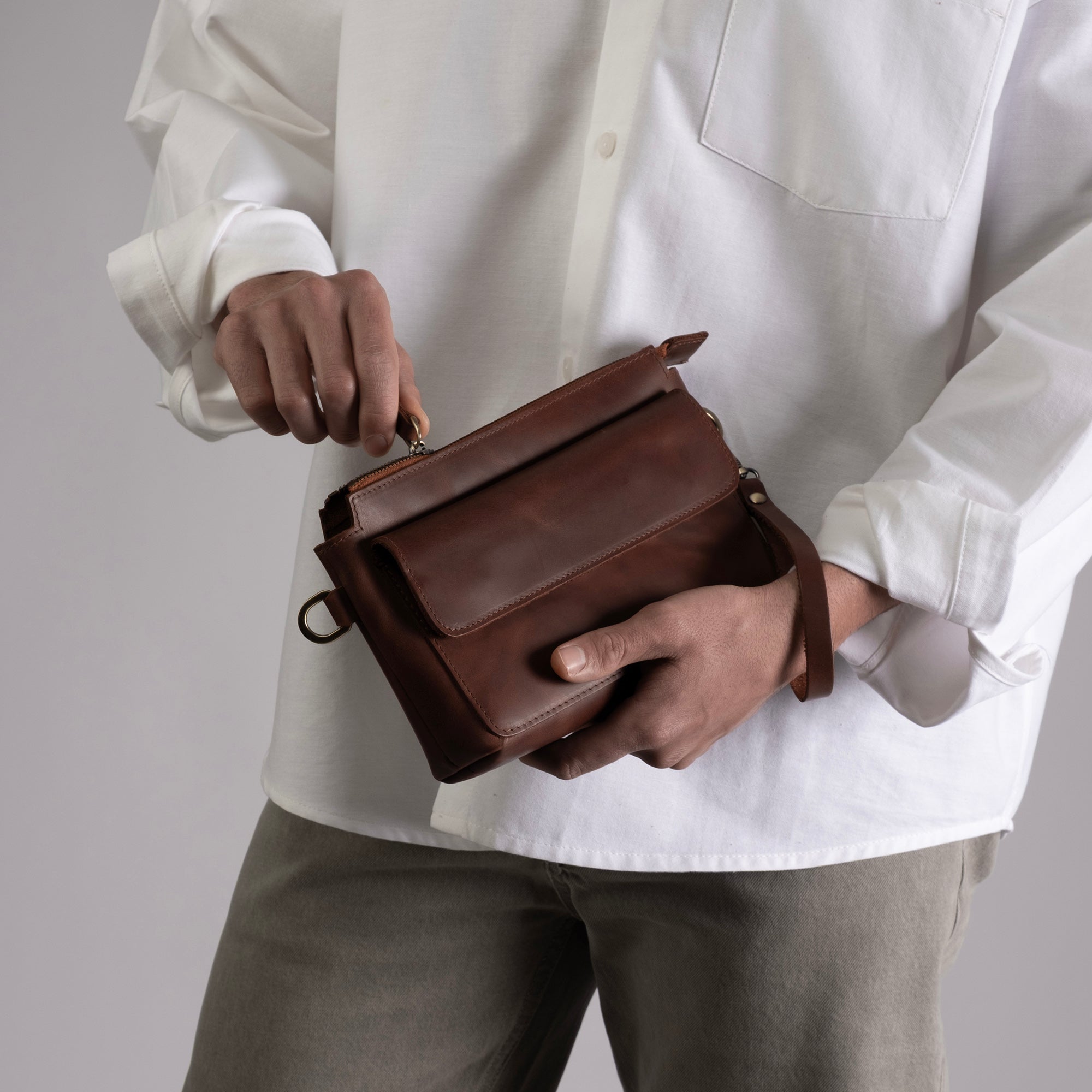 Duo El ve Omuz Askılı Çanta